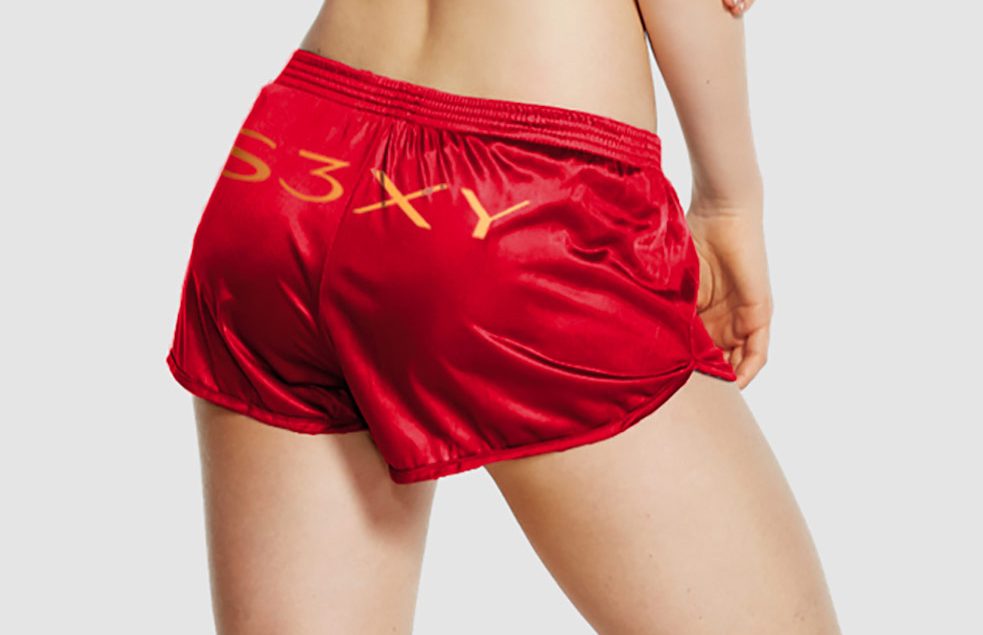 tesla-short-shorts-satin-red