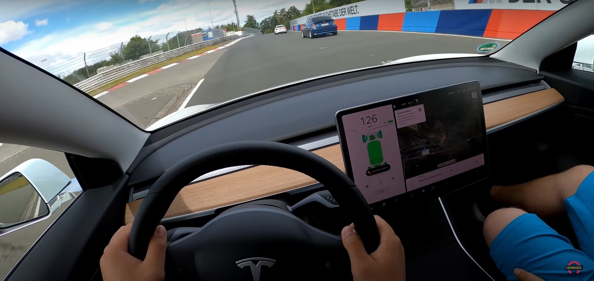 See The 2024 Tesla Model 3 Tackle The Nurburgring With Sketchy Brakes, No  Grip