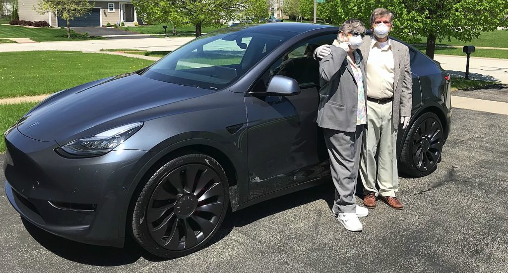 Tesla gave away a Model Y to a Referral Program winner