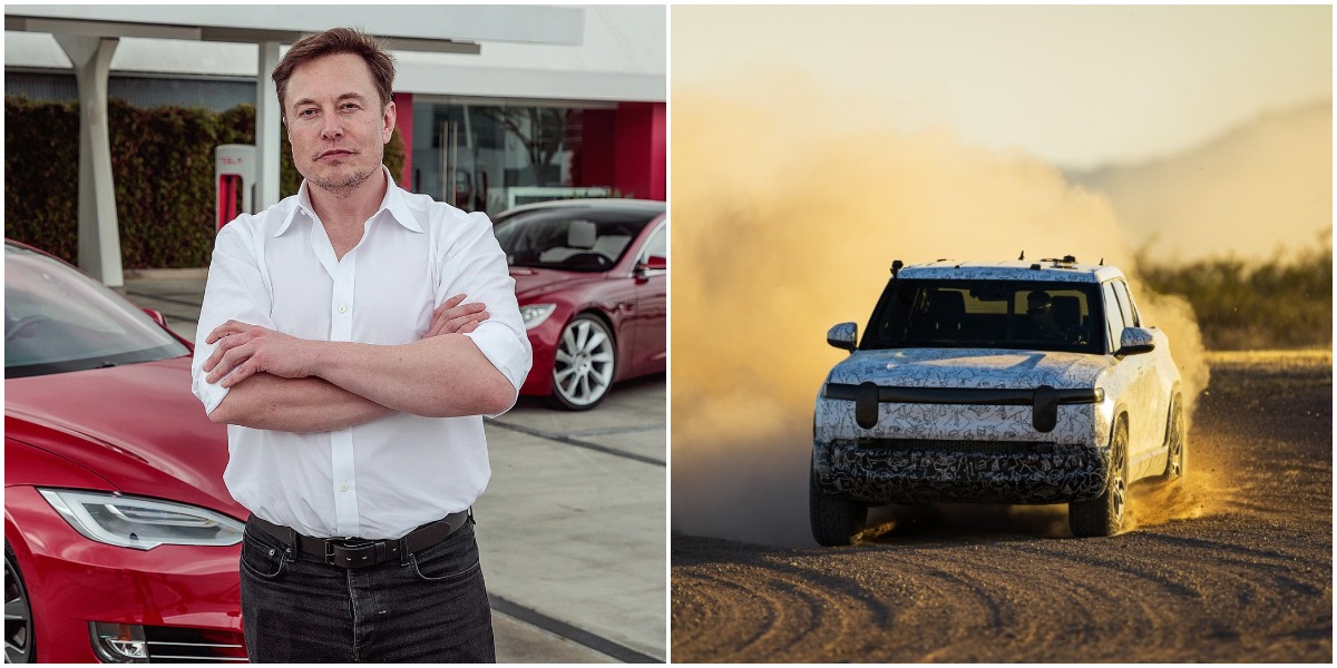 photo of Tesla’s Elon Musk talks Rivian lawsuit, “They’re doing bad things, so we sued them” image