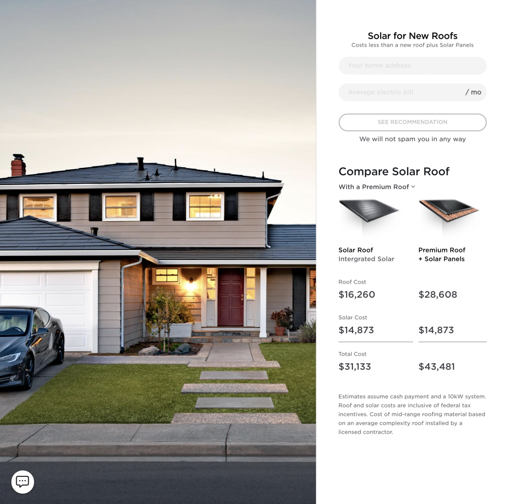 Tesla roof cost 2020 discount
