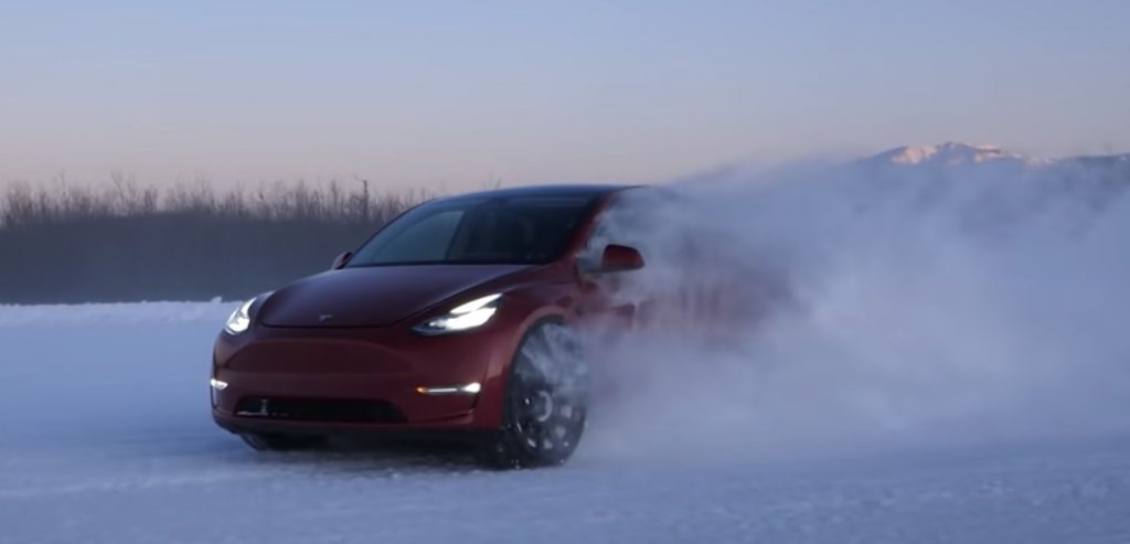 Tesla Model Y efficiency exceeds Model 3 in real world winter