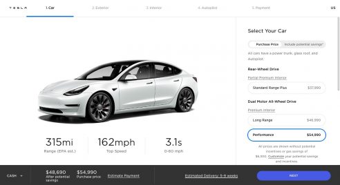 Tesla Model 3 Dual Motor Performance 2020 - WeAre Auto