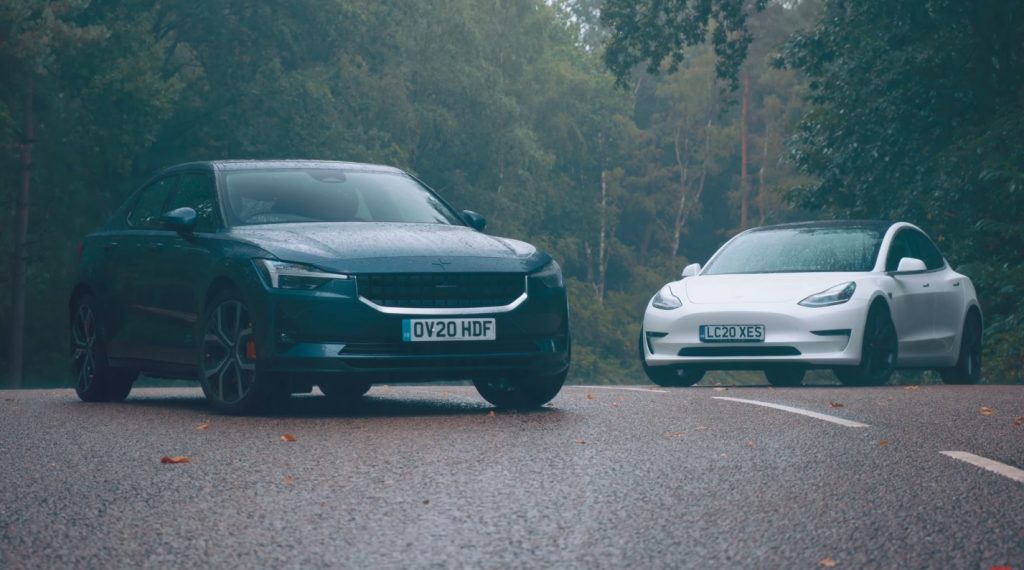 2021 polestar 2 vs tesla deals