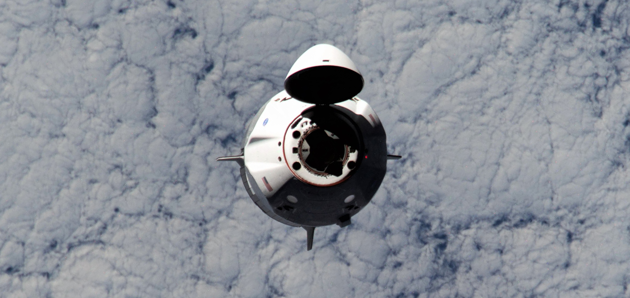 Crew Dragon Crew-1 orbital ops 111620 (NASA) ISS approach 2 crop 2