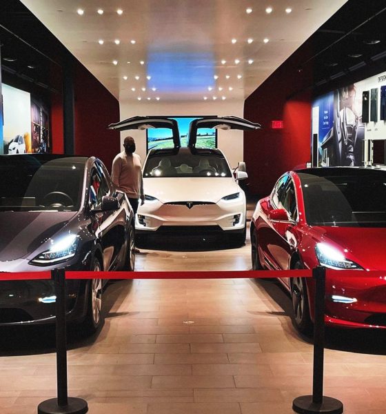tesla showroom