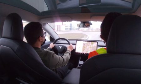 Tesla owner license test on Autopilot