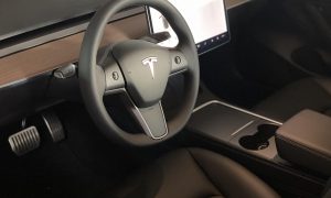 tesla model 3 interior