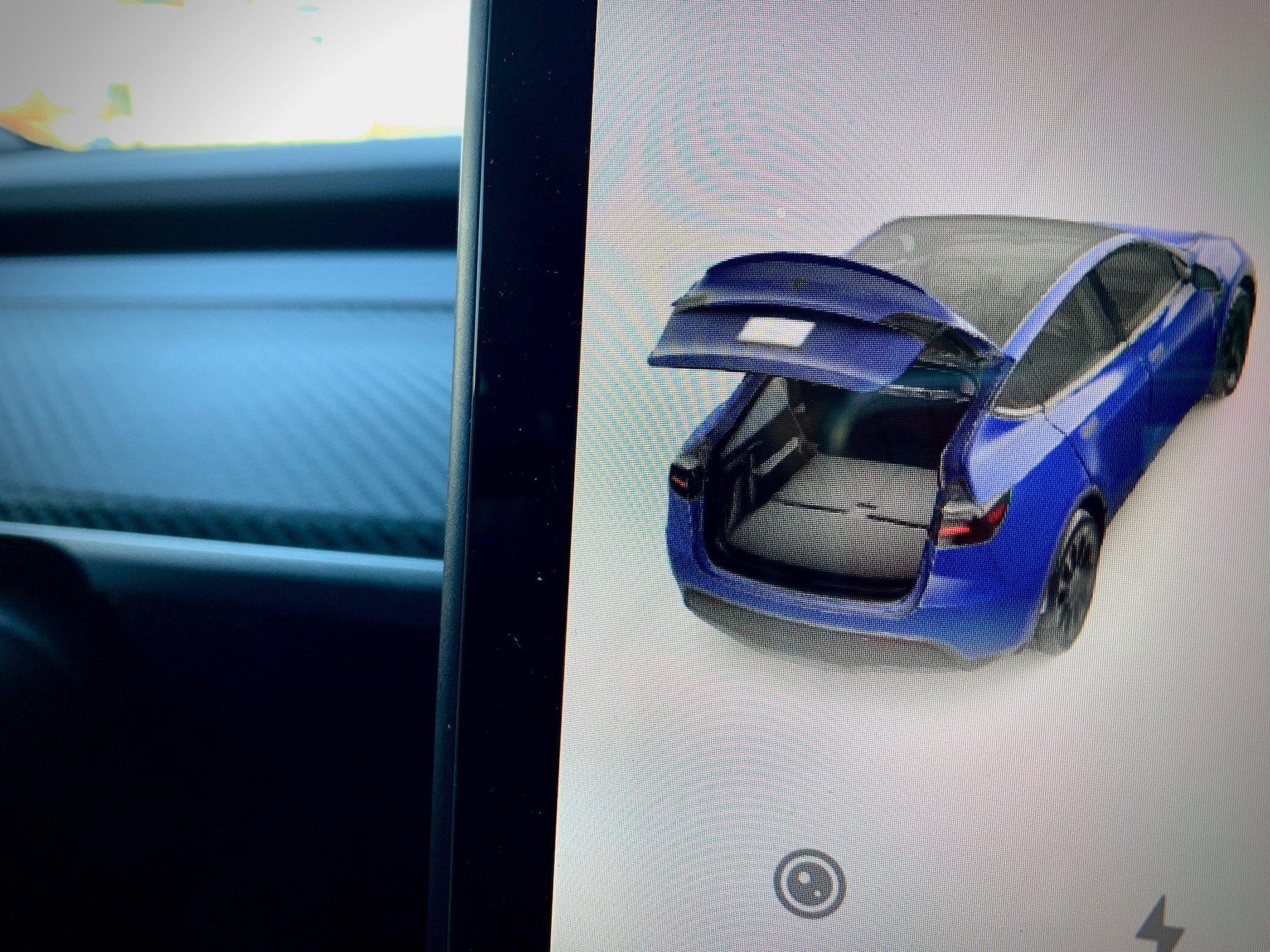 Tesla Model Y 7-Seat Folded 3rd Row Rear Seats (Photo: Teslarati)