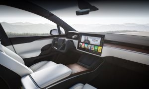 tesla model x interior