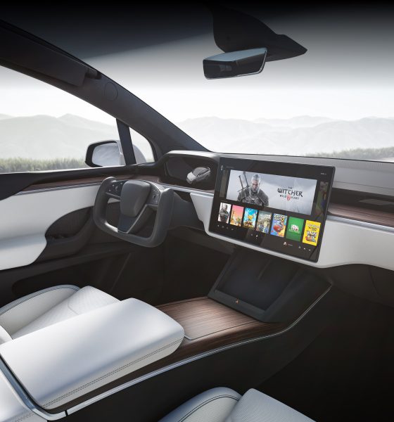 tesla model x interior