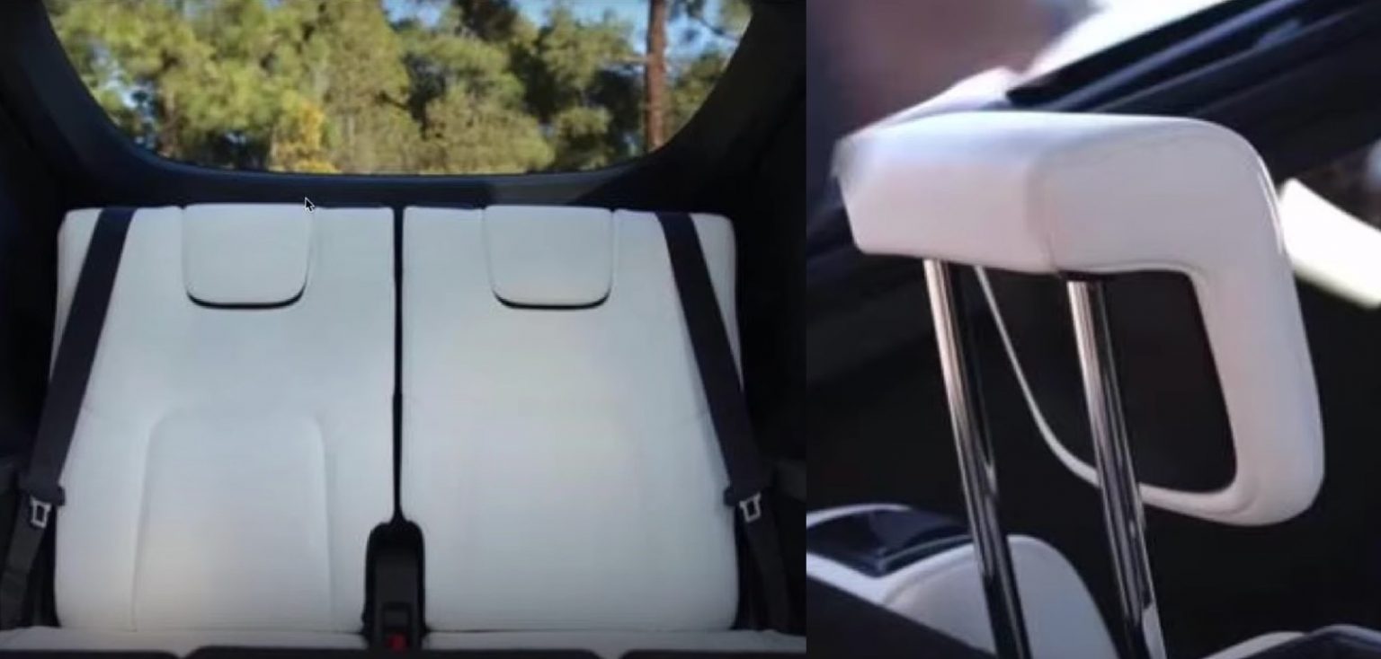 First look at Tesla Model Y seven seat configuration with third row seats