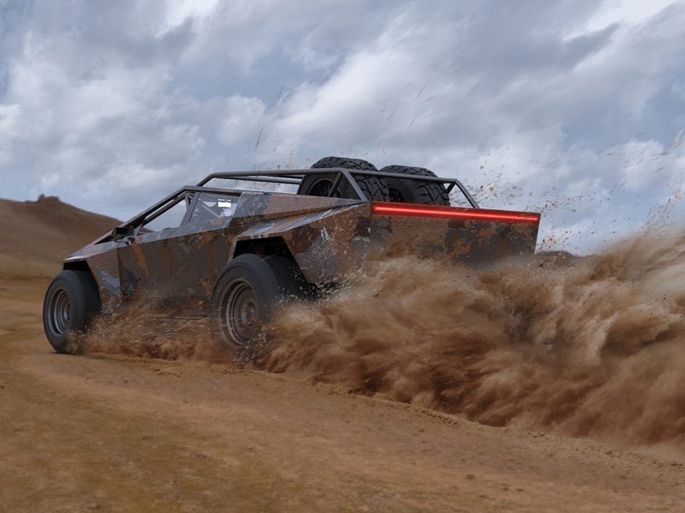 cybertruck-off-road - TESLARATI