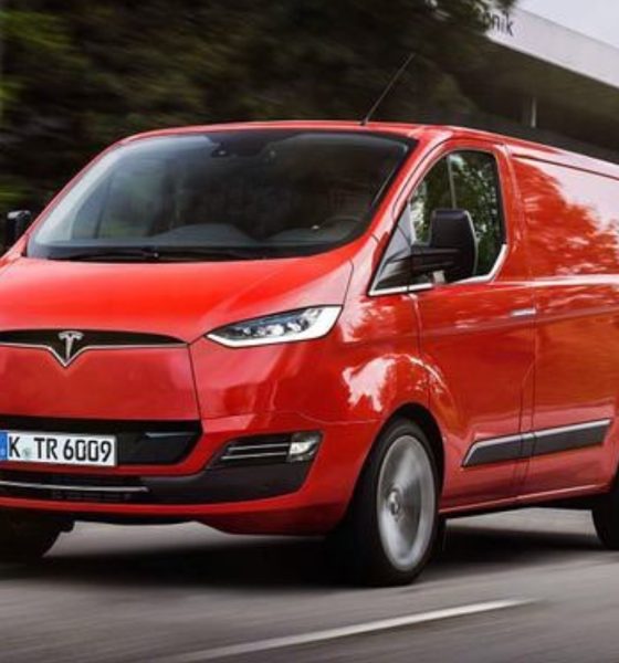 tesla van