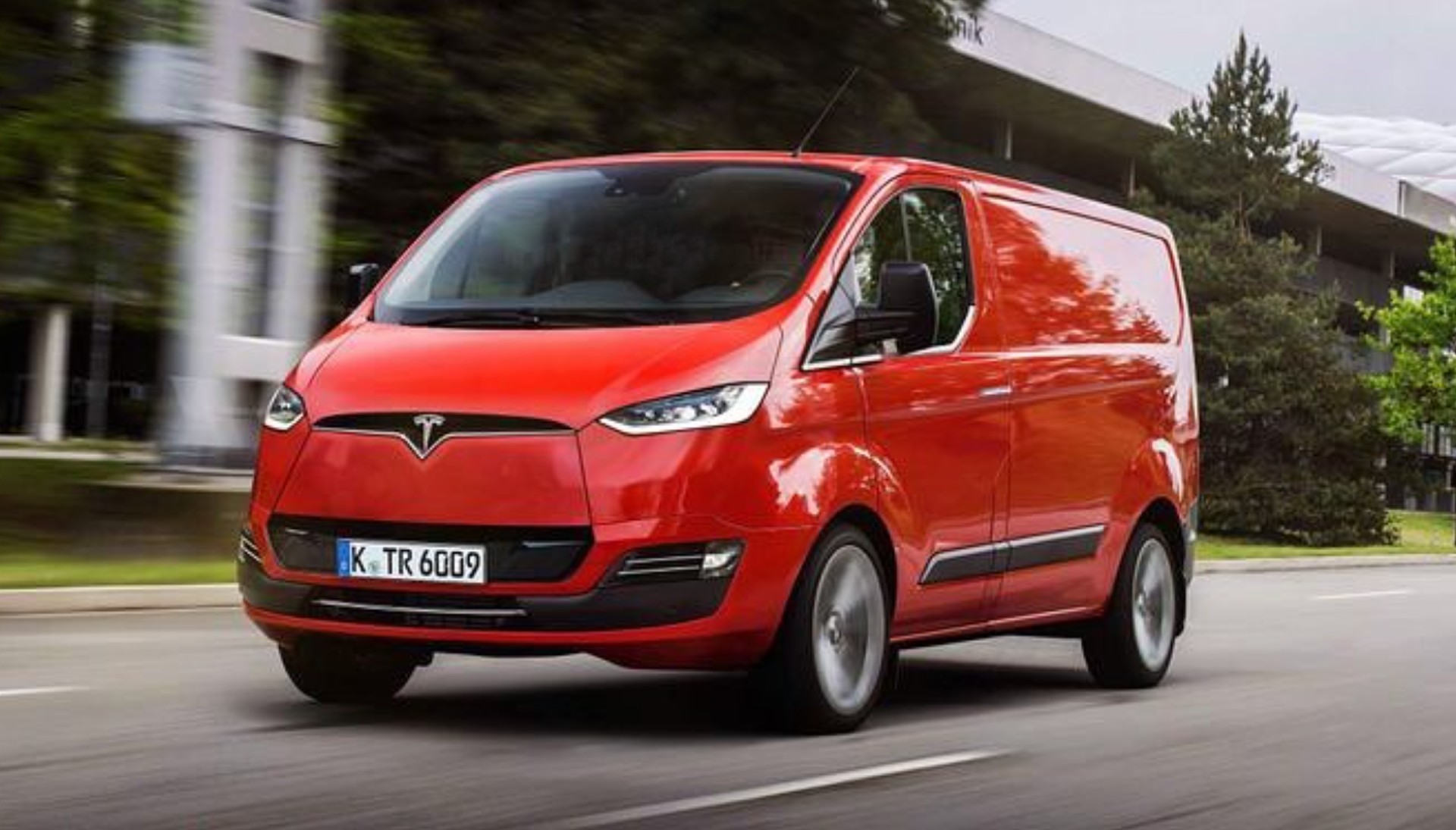 Elon Musk puts Tesla Van on the EV 