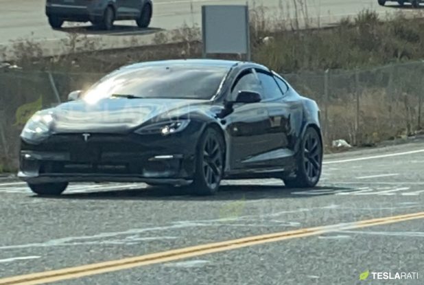 2021 Tesla Model S Refresh leaves test track hits public streets