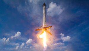Pictured here attempting its first landing in June 2020, Falcon 9 booster B1060 is about to launch twice in four weeks. (SpaceX)