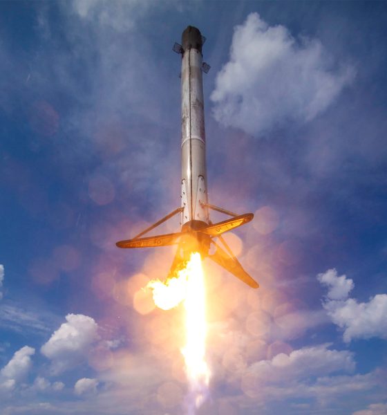 Pictured here attempting its first landing in June 2020, Falcon 9 booster B1060 is about to launch twice in four weeks. (SpaceX)