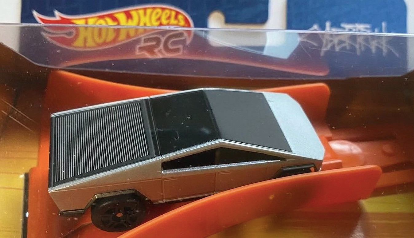Cybertruck on sale hot wheels