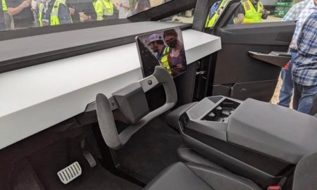 tesla cybertruck yoke