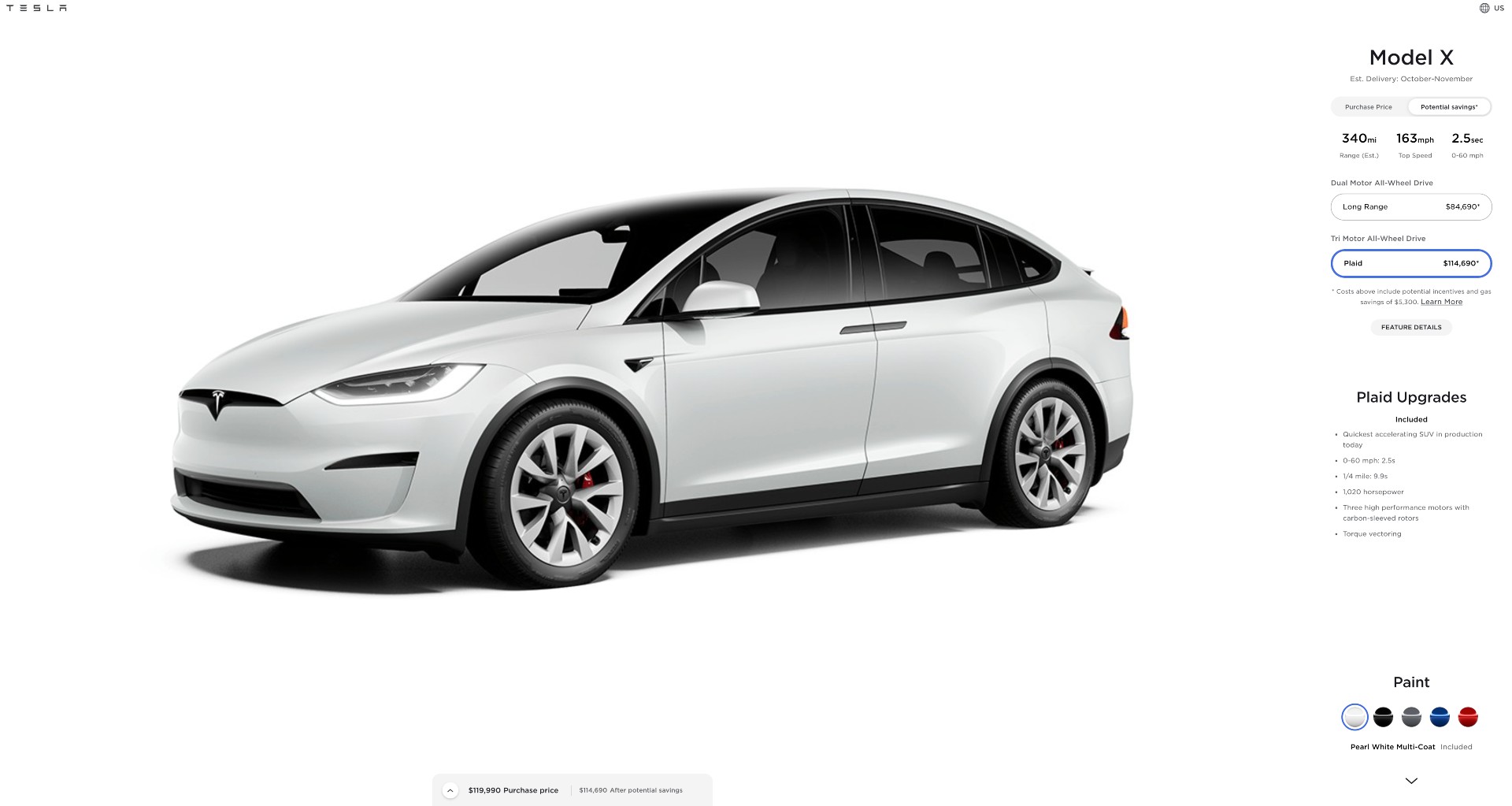 tesla model x plaid delivery TESLARATI
