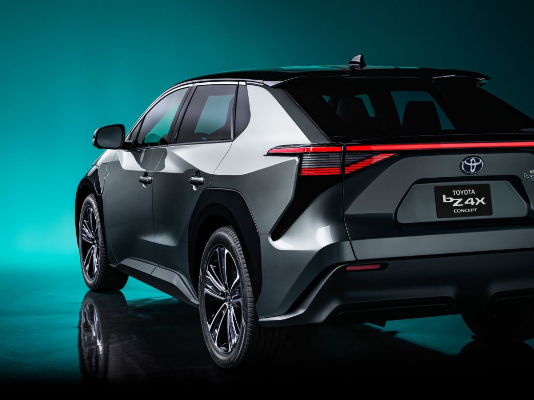 Toyota debuts bZ4X SUV concept, kicking off its 15 electric vehicle lineup
