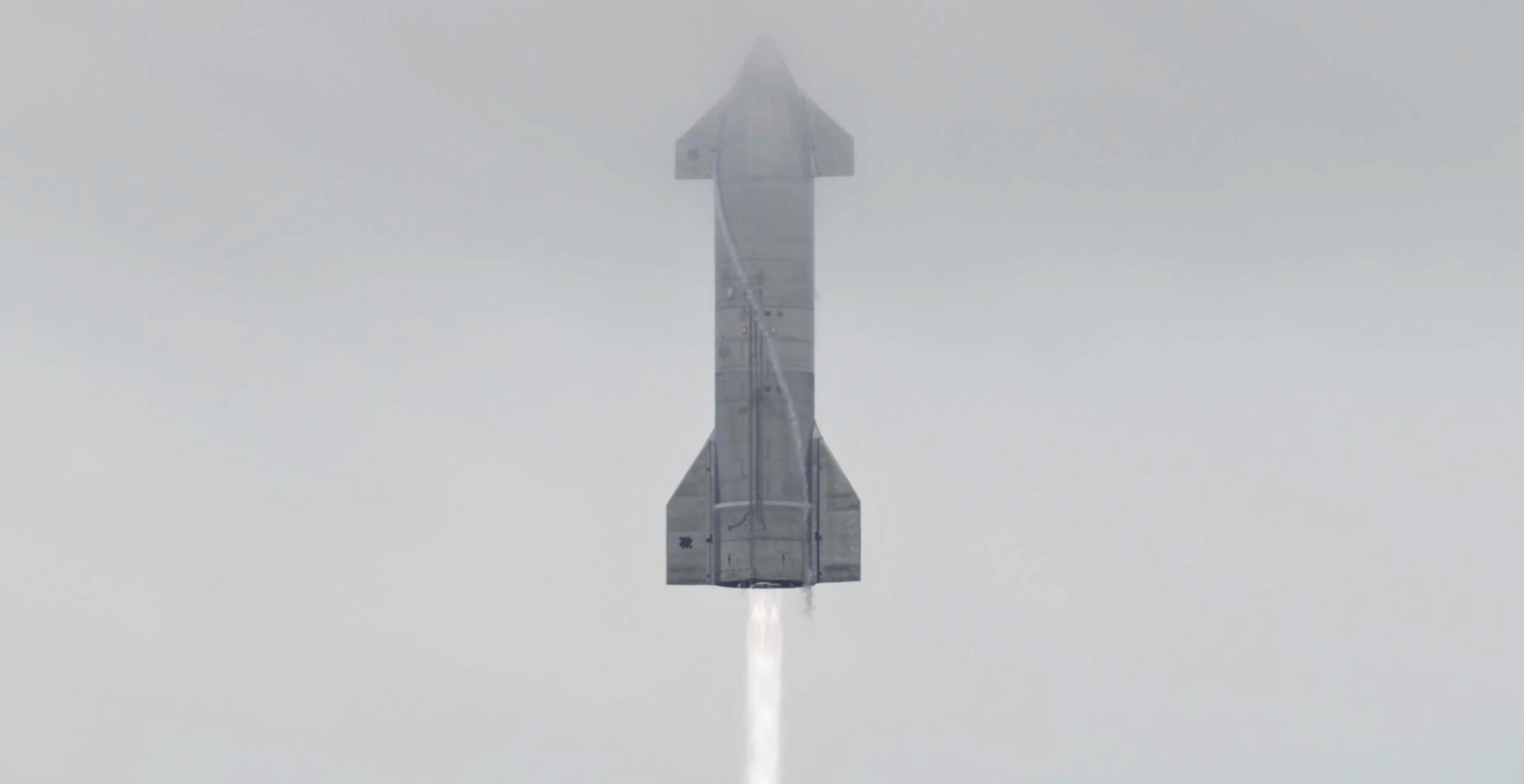Starship SN15 10km flight test 050521 recap (SpaceX) ascent 2 edit (c)