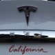 tesla model x california license plate