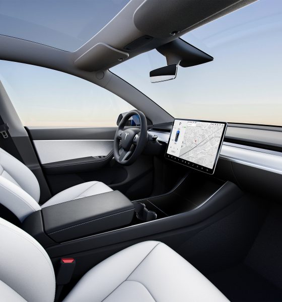 Tesla Model Y interior