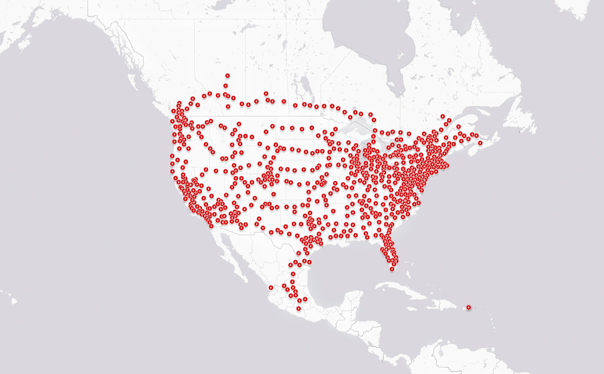 Tesla supercharger clearance network