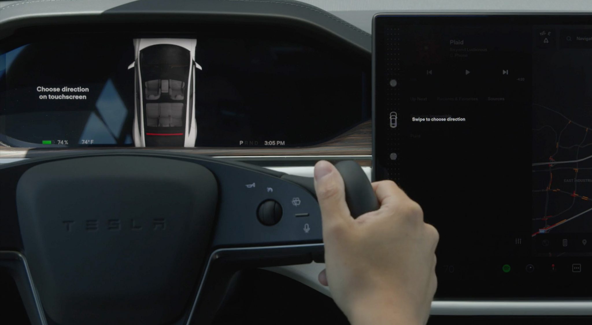 Tesla Model S Plaid Owner's Manual reveals how "Auto Shift" works