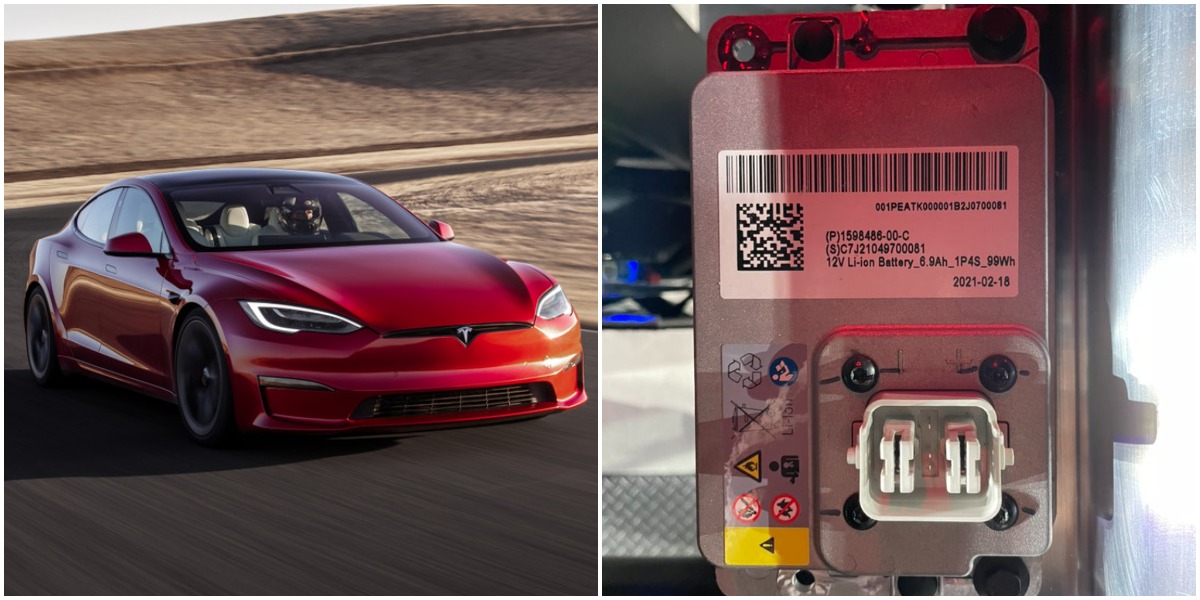 Among the many changes that Tesla implemented in the new Model S Plaid, a new, 12-volt lithium-ion battery is one of the most subtle yet significant i