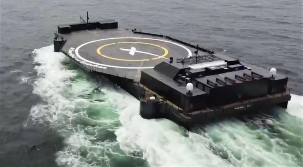 SpaceX drone ship heads to sea for first 2022 Falcon launch Auto Recent