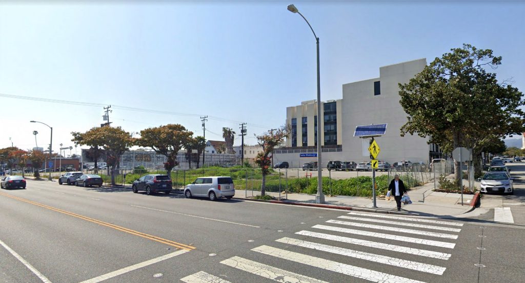 Tesla Supercharger on the Santa Monica corridor