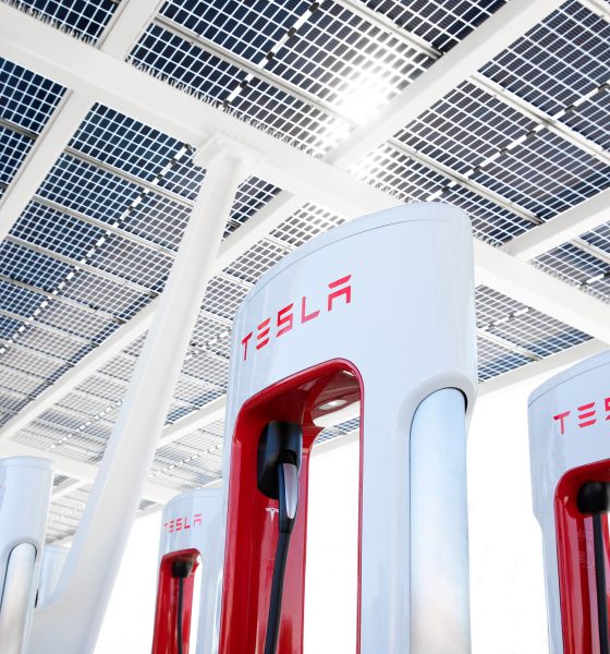 tesla supercharger
