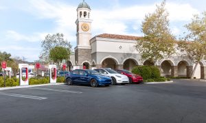 Teslas Supercharging