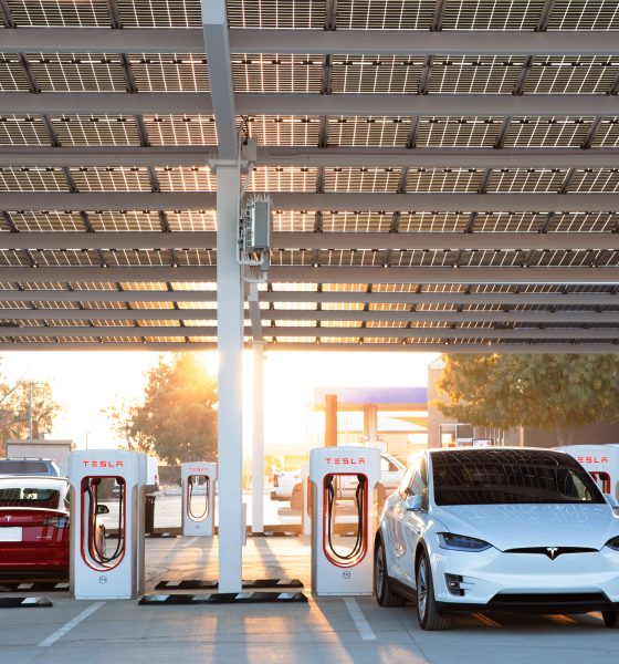tesla supercharger