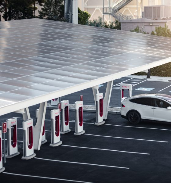 tesla supercharger