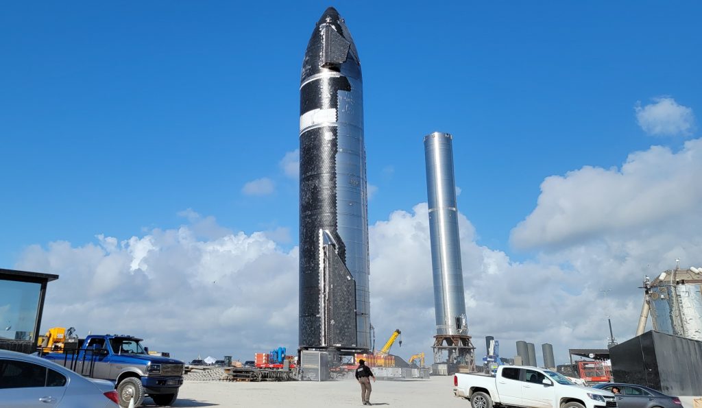 photo of SpaceX is about to stack Starship on a Super Heavy booster for the first time image