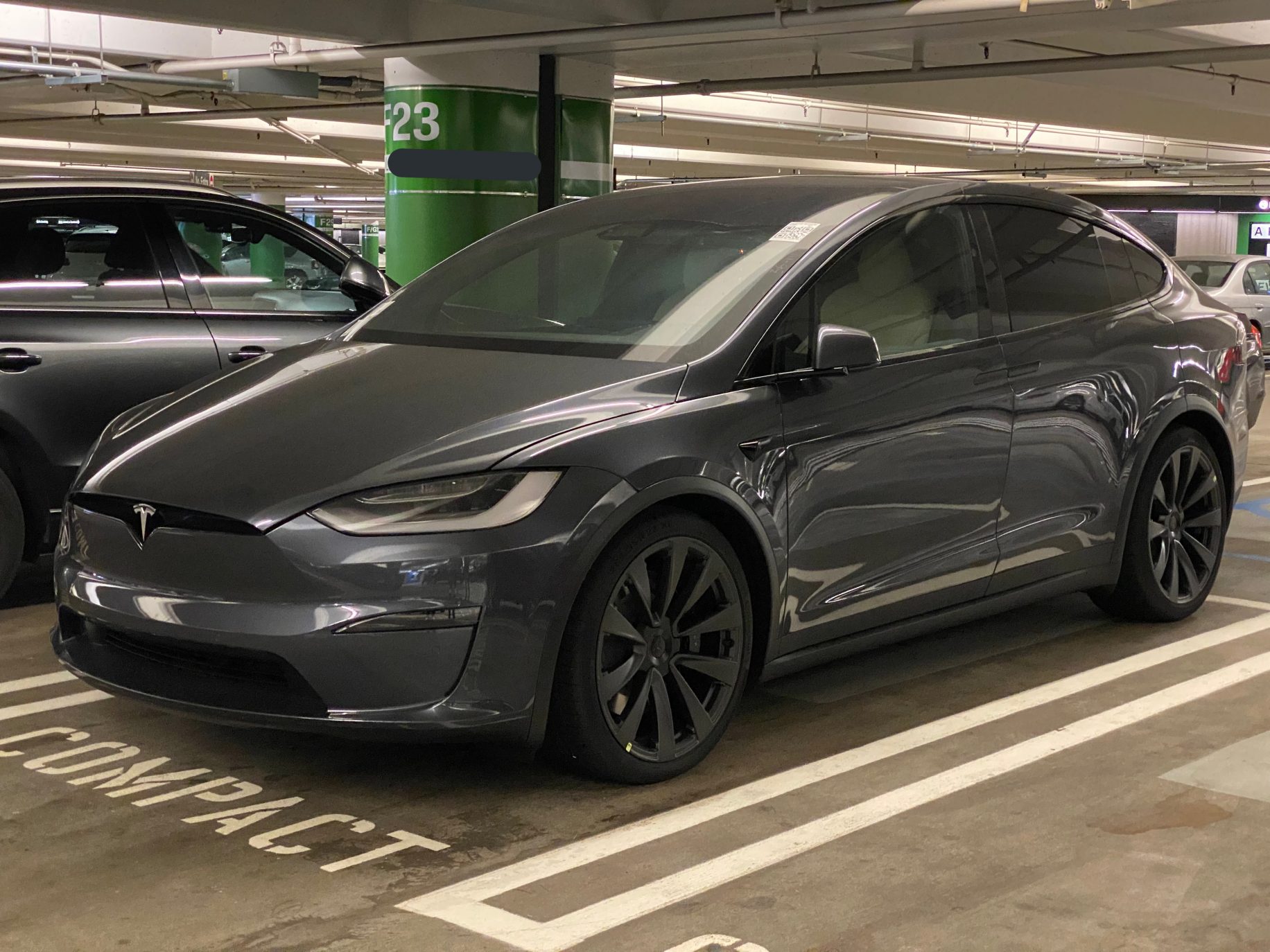 Nearproduction Tesla Model X Plaid are being sighted across the US