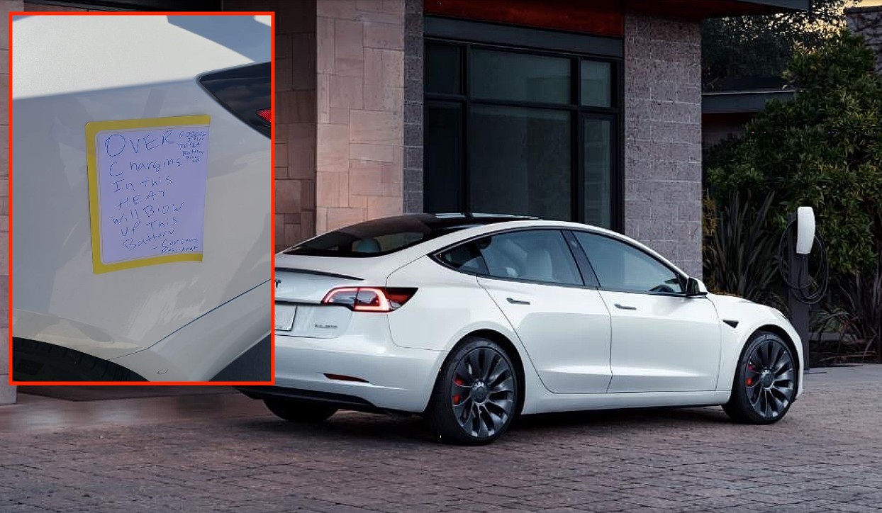 Tesla Mannequin 3 unplugged by “involved resident” over fears of battery “blow up” Auto Recent