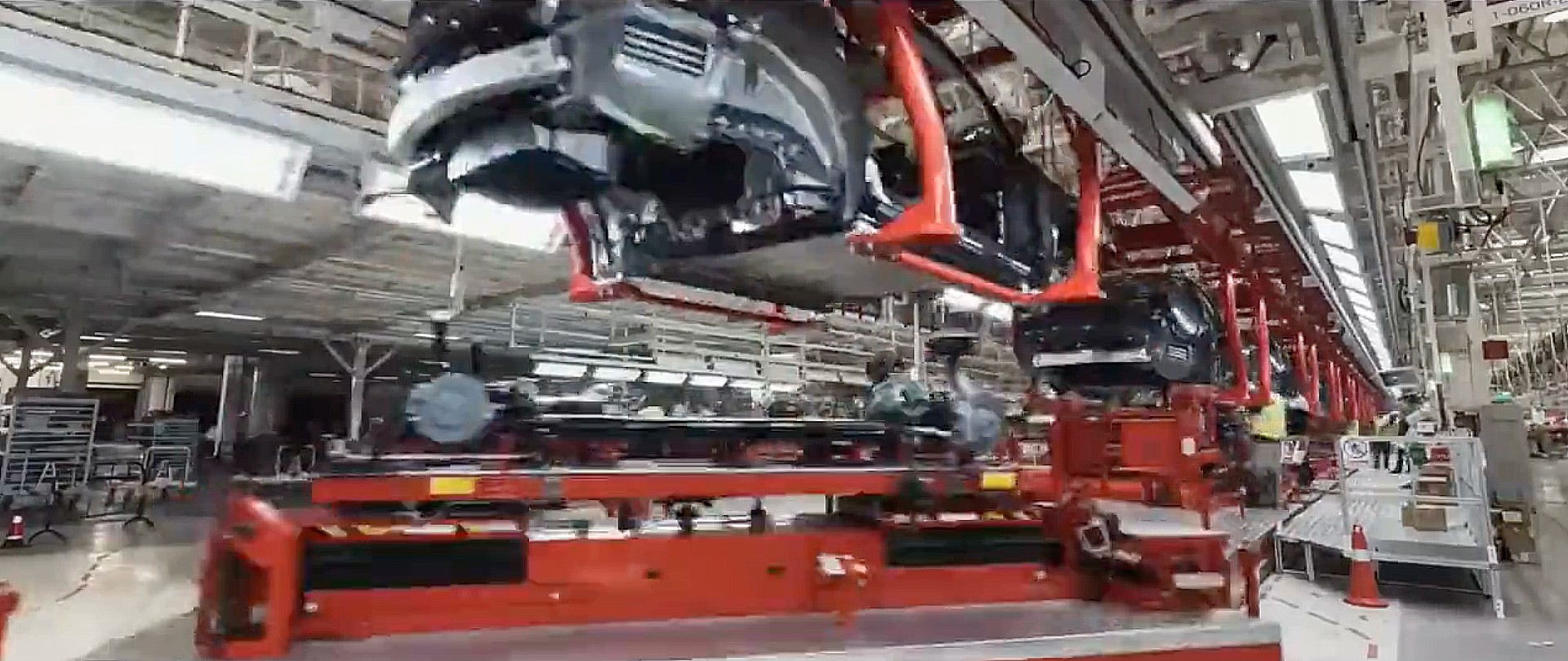 photo of Tesla touts its Model Y ‘Alien Dreadnought’ production lines in China in new video image