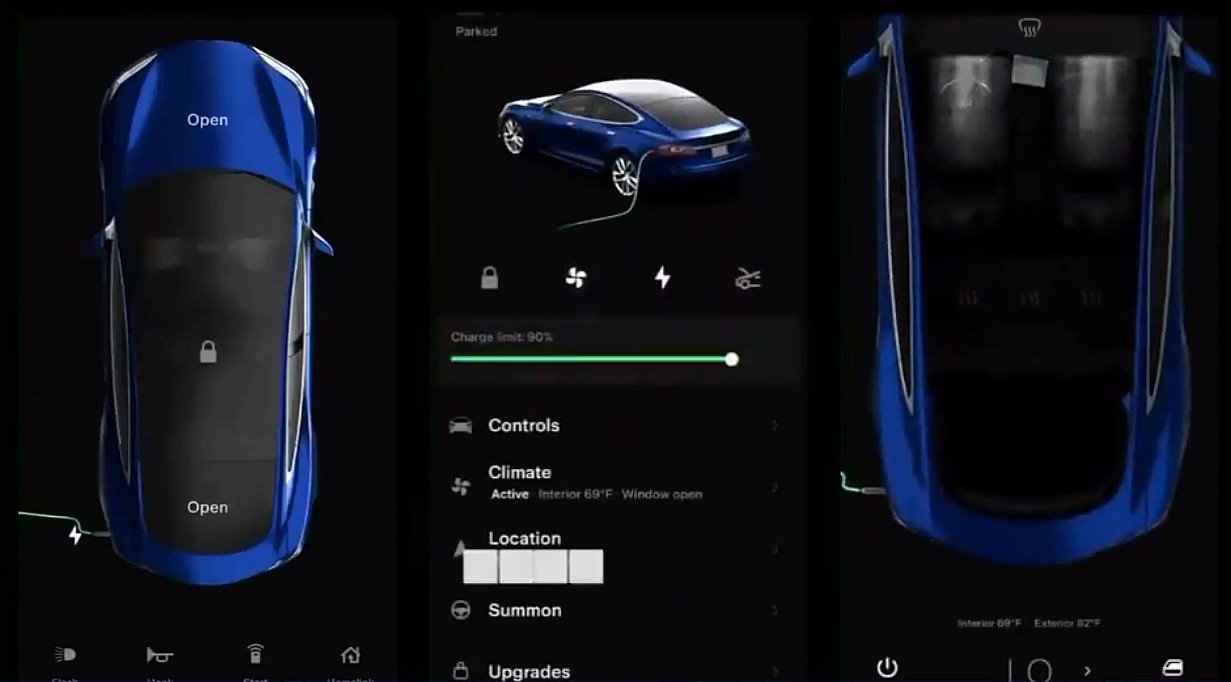 photo of Tesla mobile app redesign previews new UI and integrated Tesla Shop access image