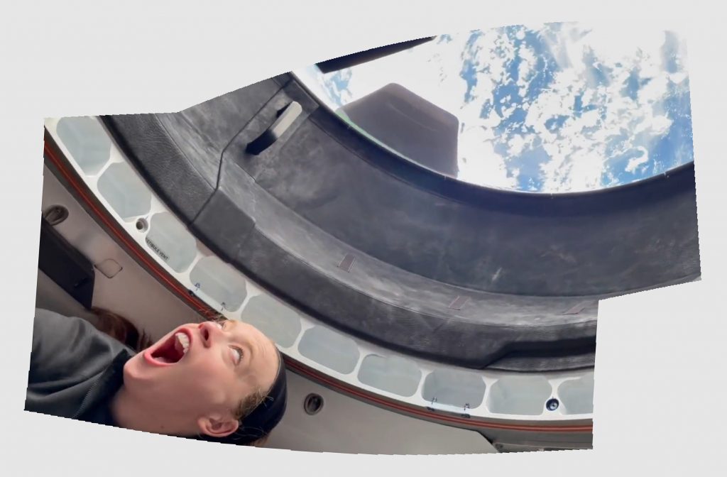 L’astronauta SpaceX Inspiration4 condivide uno sguardo dietro le quinte alla “prima luce” di una finestra spaziale più grande