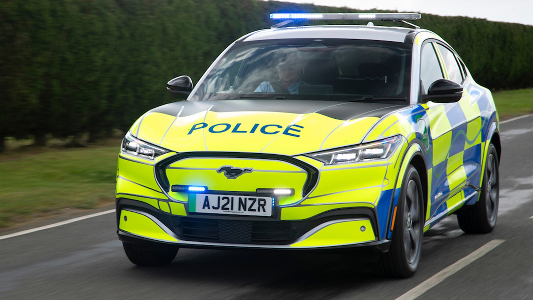 Ford Mustang Mach E Becomes British Police Preference