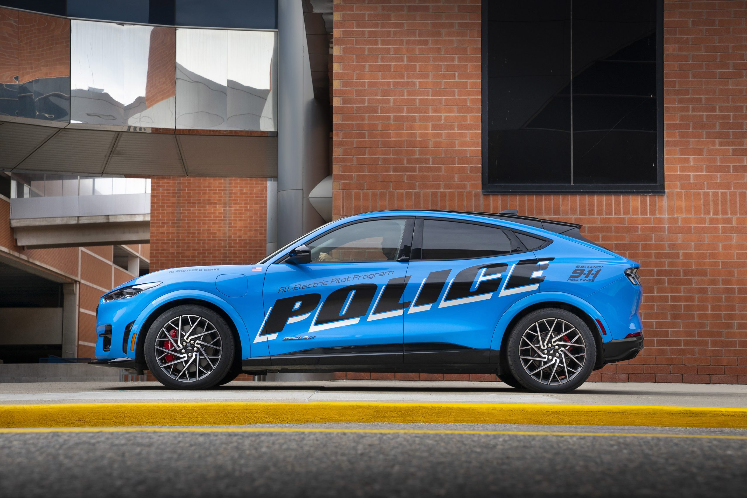 All-Electric Police Pilot Vehicle