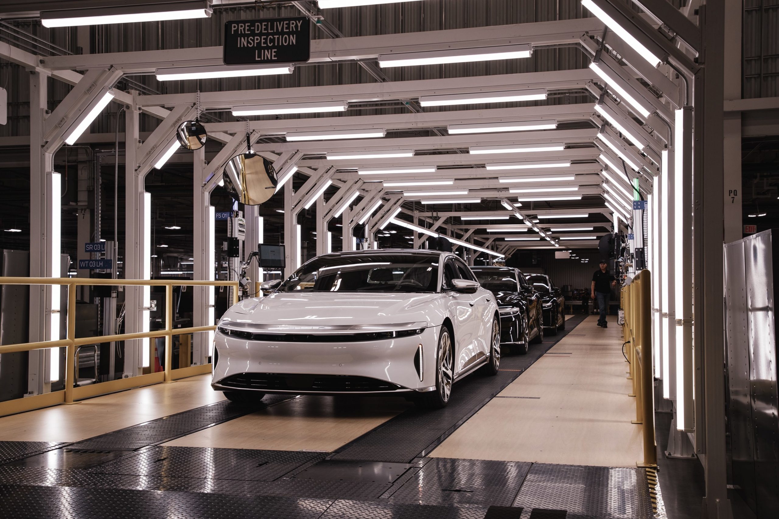 lucid air production