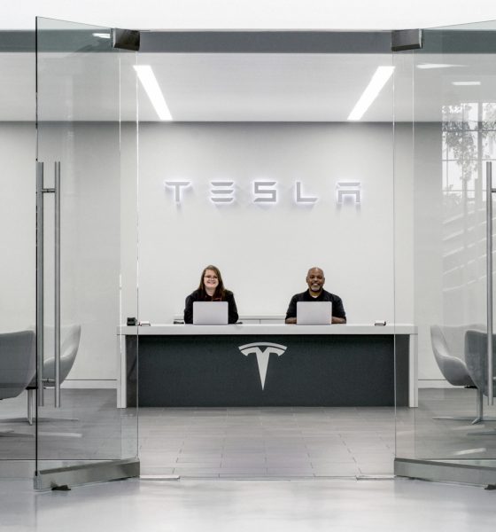 tesla office
