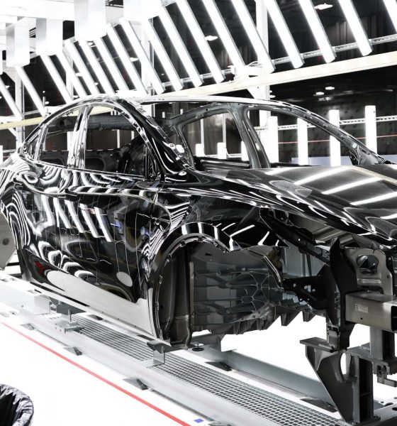 tesla model y production