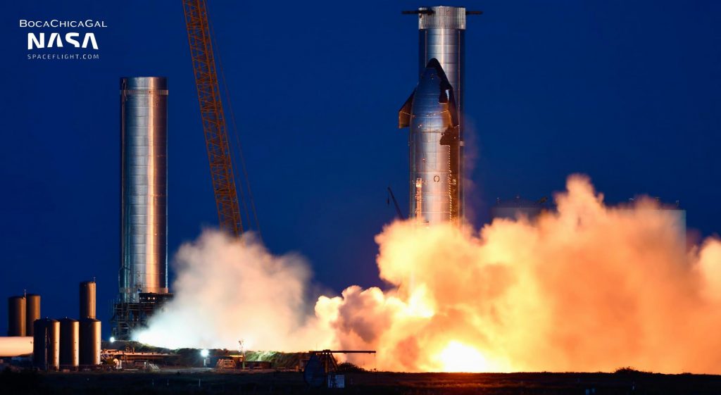 SpaceX Starship fires up Raptor Vacuum engine twice in one hour - Teslarati